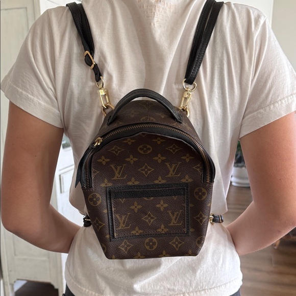 Made with Repurposed Louis Vuitton Mini Bag in Brown Monogram - Picture 2 of 5